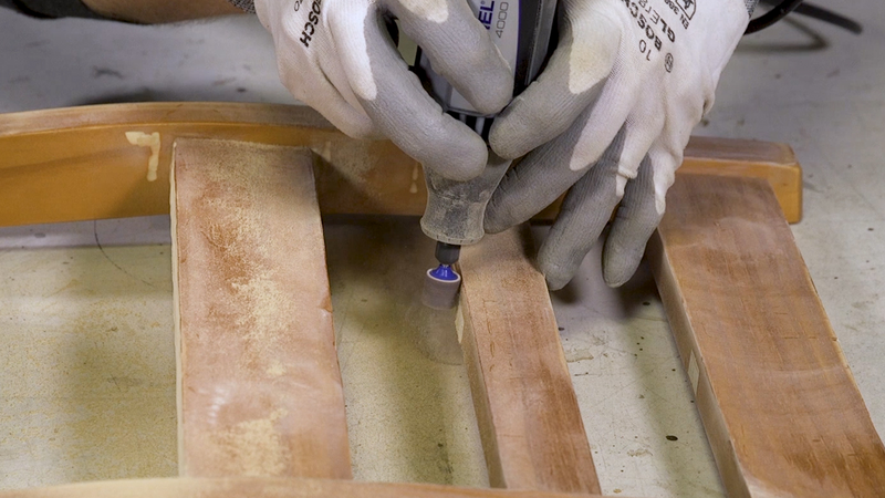 Banda de lija Bosch DREMEL 408 de 13 mm G60, 6 piezas