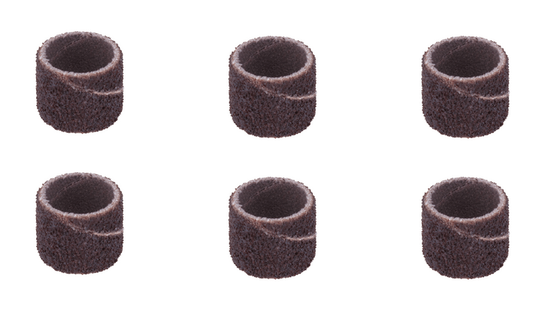 Banda de lija Bosch DREMEL 408 de 13 mm G60, 6 piezas