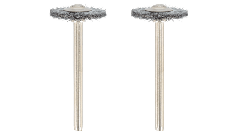 Escova Bosch DREMEL 428 em aço carbono 19,0 mm 2 peças