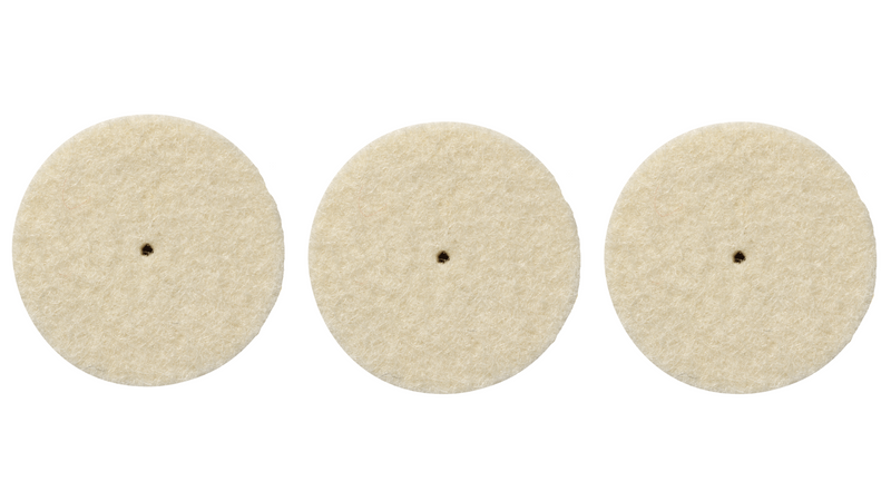 Disco de polimento Bosch DREMEL 429 26 mm 3 peças