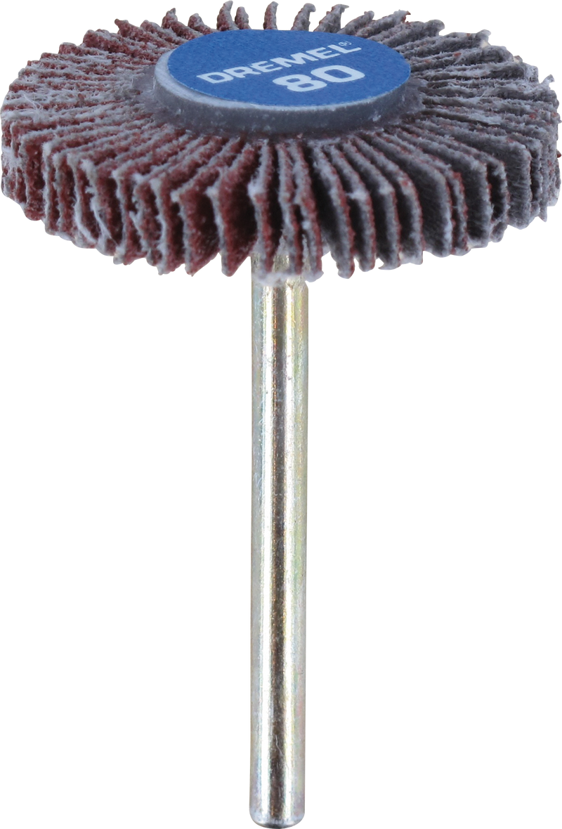 Roda de lixa Bosch DREMEL 504 Flap 4,8 mm G80