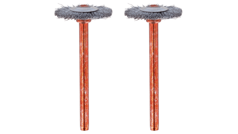 Bosch DREMEL 530 S/Escova de aço 19,0 mm 2 peças