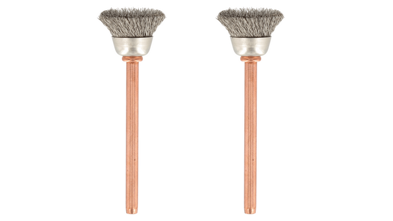 Limpar / polir Dremel (Escova de aço inoxidável de 13 mm (531) )