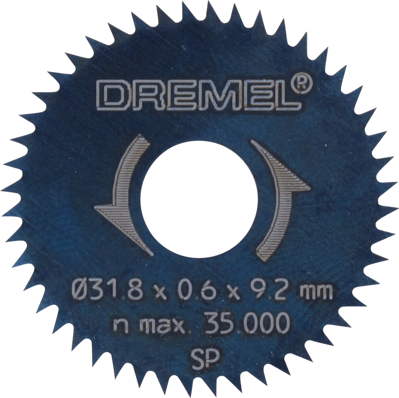 Herramienta de corte Dremel (hoja de corte transversal/longitudinal de 31,8 mm (546))