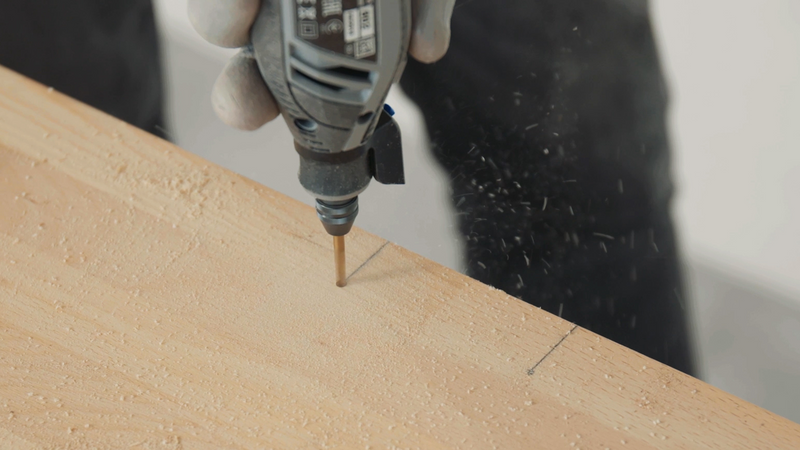 Bosch DREMEL 636 Wood Drill Bit Set (4pcs)