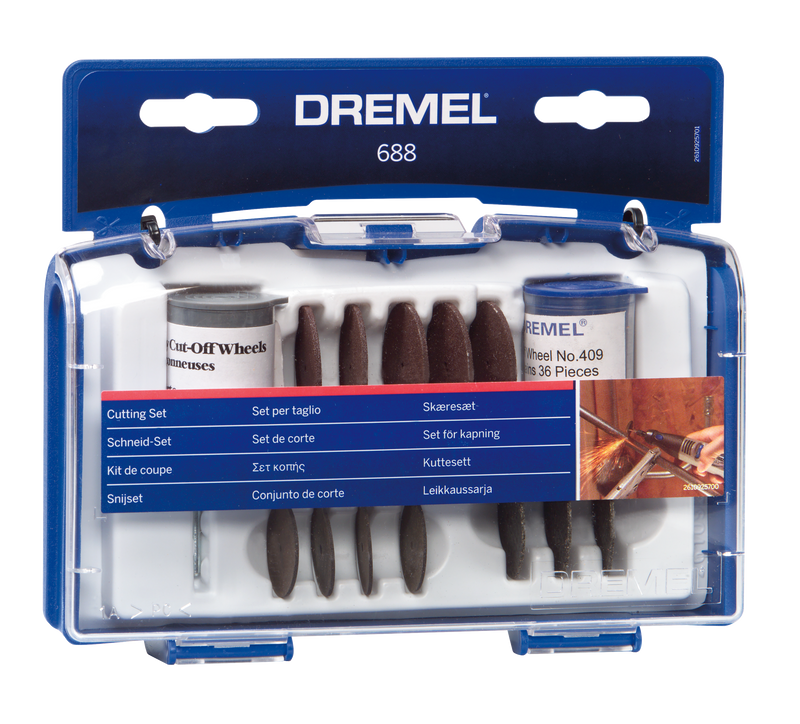 Conjunto de acessórios de corte Bosch DREMEL 688