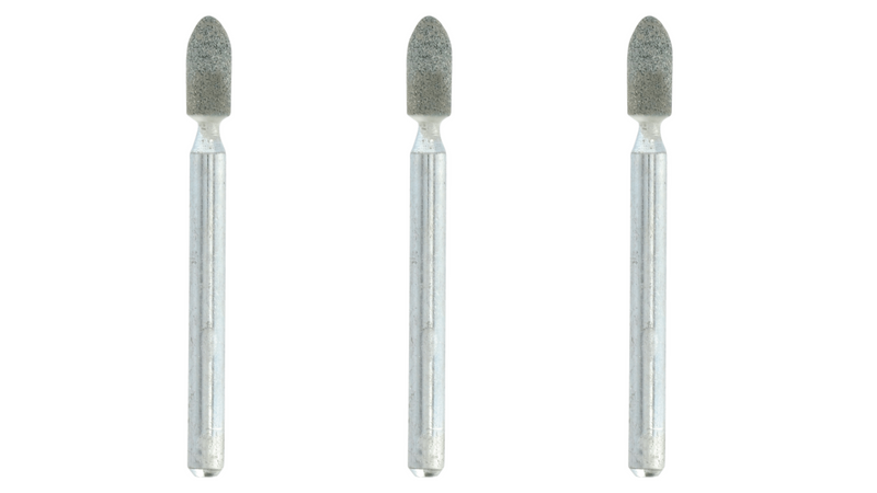 esmerilar / afiar Dremel (Pedra de esmerilar de carboneto de silício, de 3,2 mm (83322) )