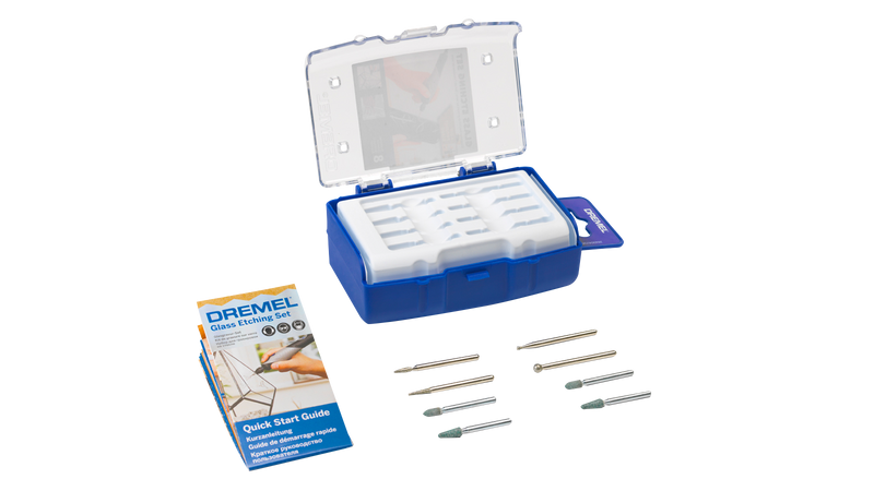 Conjuntos de acessórios Dremel (Conjunto de gravação em vidro (682) )