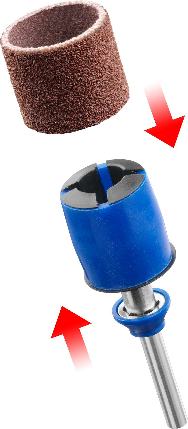 Lijadora Dremel (DREMEL® EZ SpeedClic: mandril de lijado y bandas de lijado (SC407)