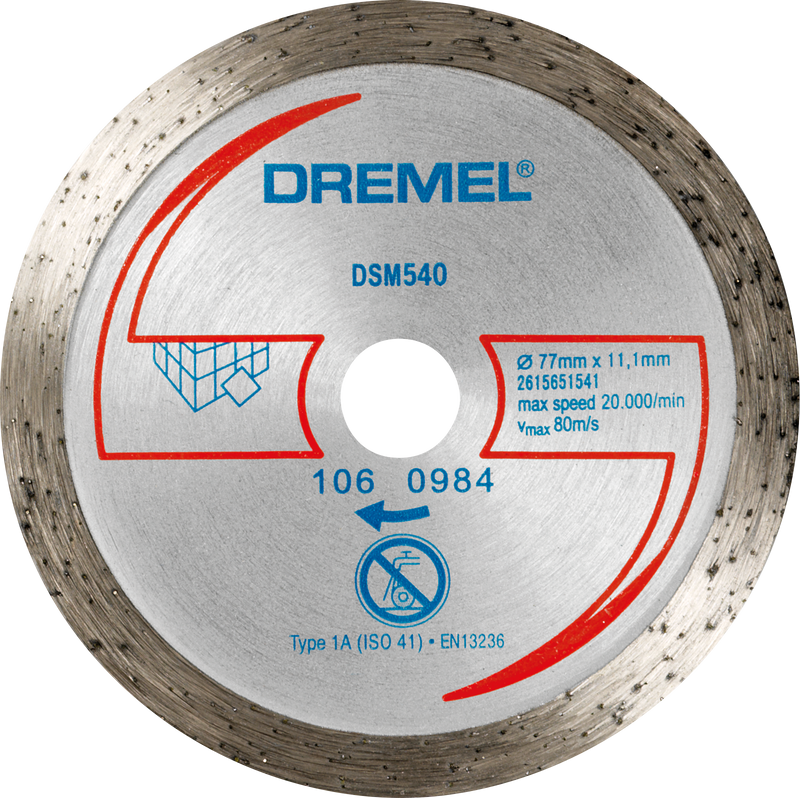 Cortar Dremel (Disco de corte de diamante para azulejo DREMEL® DSM20 (DSM540) )