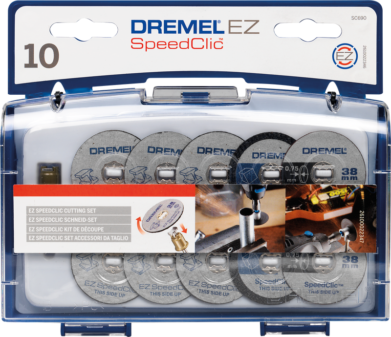 Conjuntos de acessórios Dremel (Conjunto de acessórios de corte EZ SpeedClic (SC690) )