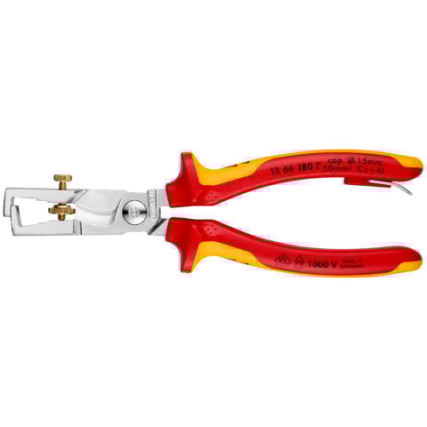 Knipex (13 66 180 T) StriX Insulation strippers with cable shears