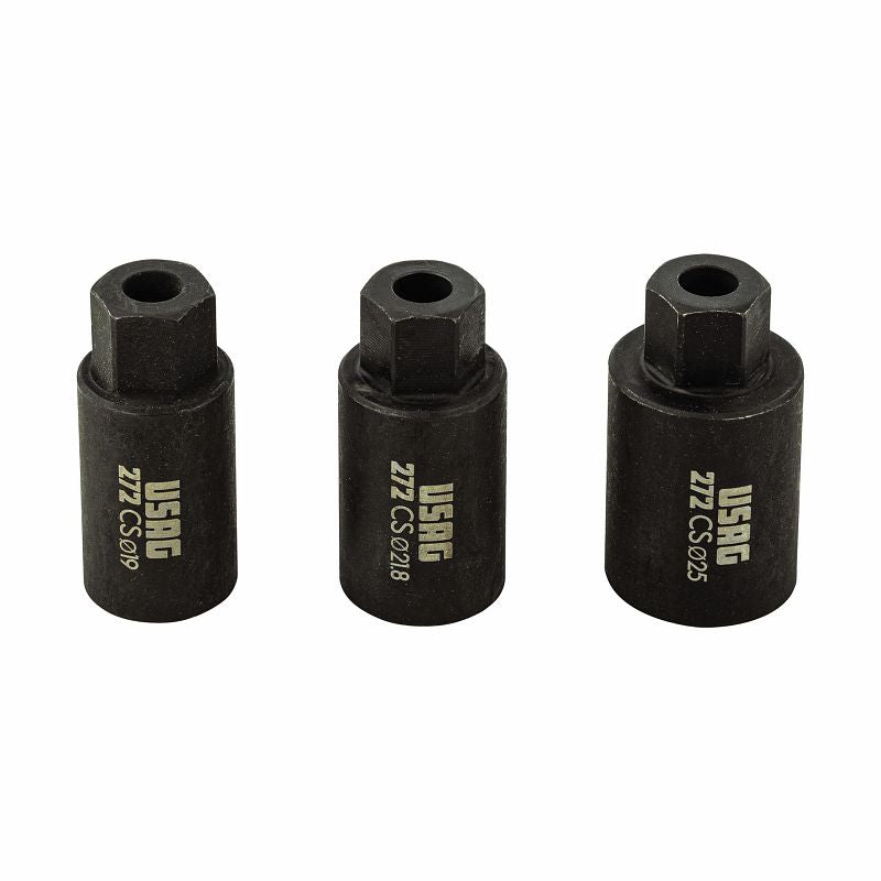 USAG (272 CS) Conical Sockets To Center/Extract (3 Pcs.)