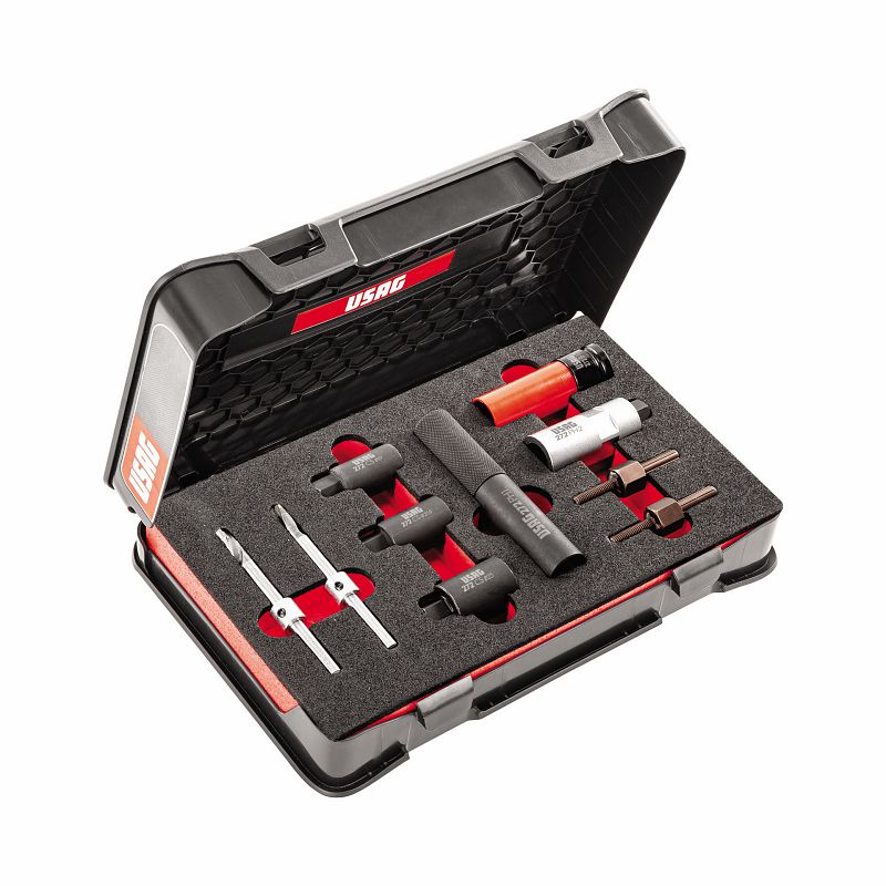 USAG (272 DS) Kit To Extract Nuts And Screws From Alloy Wheels (10 Pcs.)