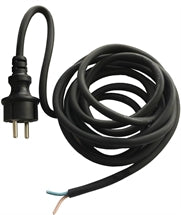 Electric Cable 3mt H05rr-F 2x1.5 Plug