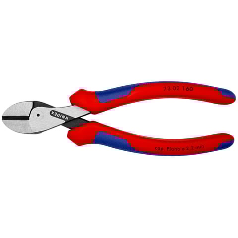 Knipex (73 02 160 SB) X-Cut Compact Diagonal Cutter High lever transmission