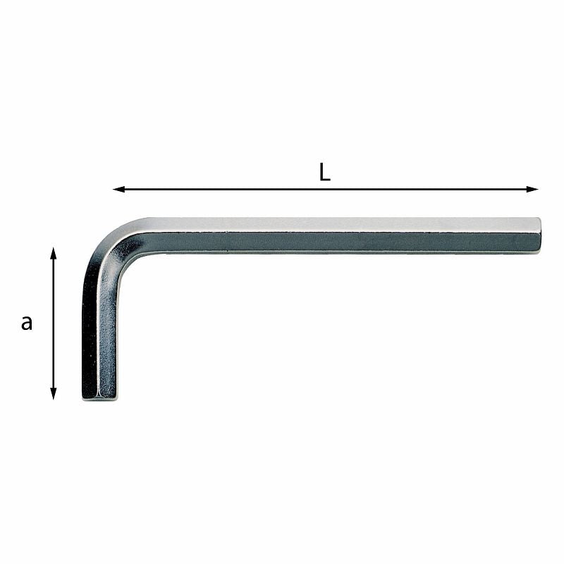 Chaves hexagonais angulares USAG (280)