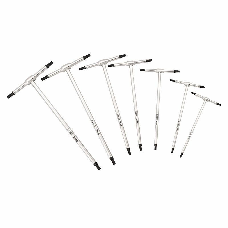 USAG (280 TTX/SE7) Set Of 7 T-Handle Keys For Torx® Screws