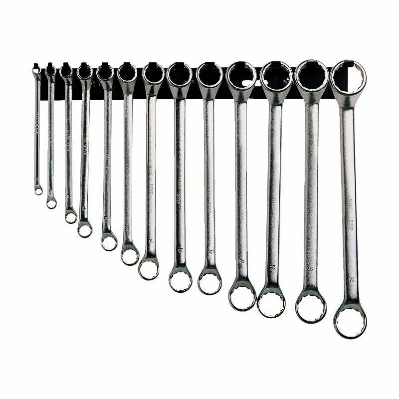USAG (283 R13) Set Of 13 Offset Bihexagonal Ring Wrenches