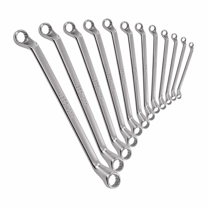 USAG (283 SE12) Set Of 12 Offset Bihexagonal Ring Wrenches