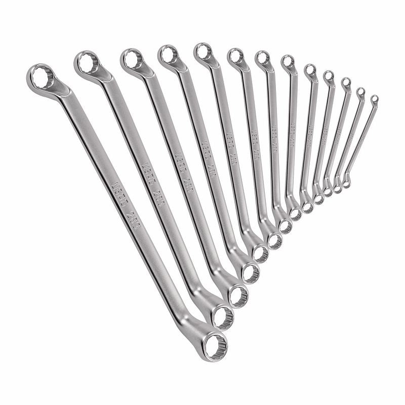 USAG (283 SE13) Set Of 13 Offset Bihexagonal Ring Wrenches