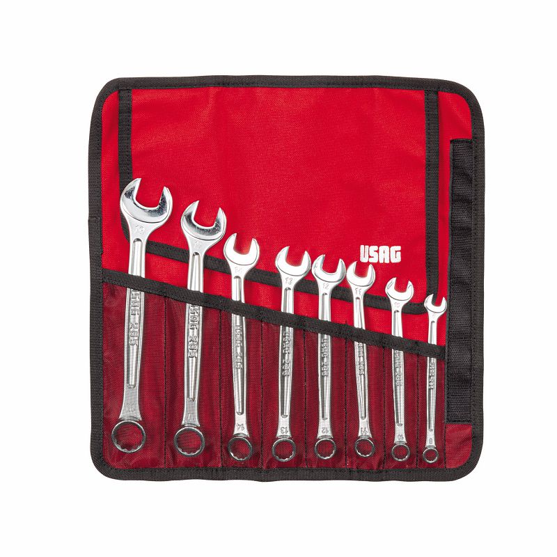 USAG (285/B8) Set Of 8 Combination Wrenches