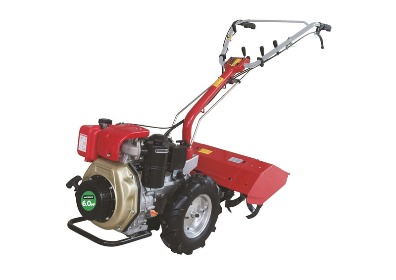 Motocultivador 296cc, Reversível, Diesel
