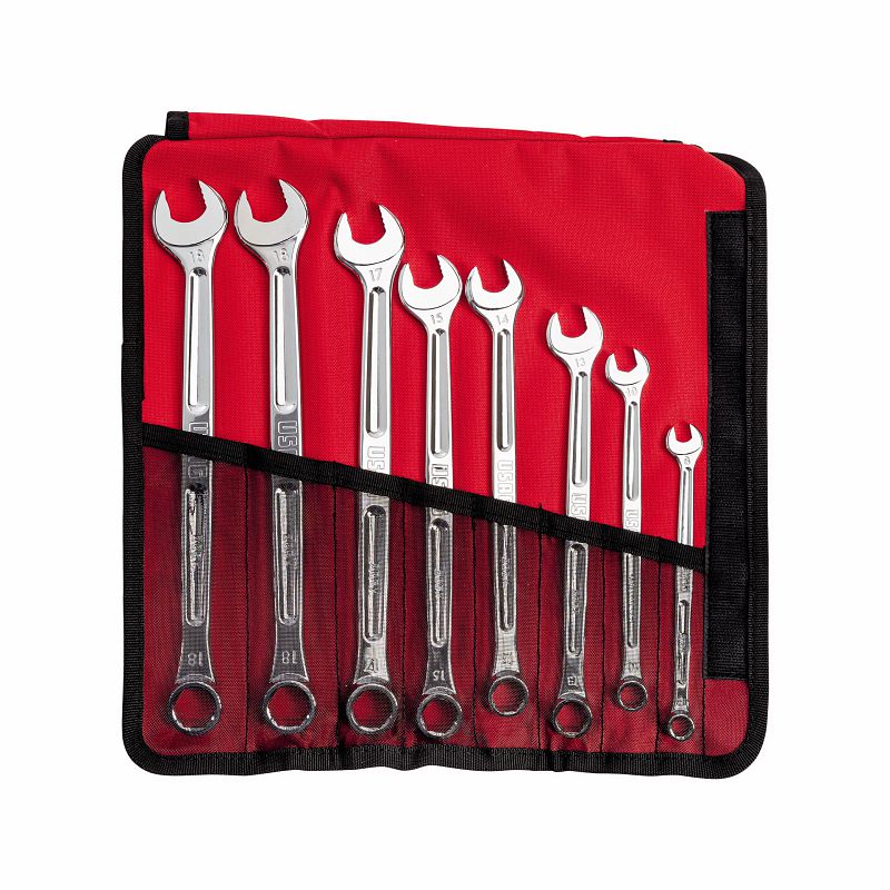 USAG (285 X/B8) Set of 8 Combination Wrenches with Special Profiles