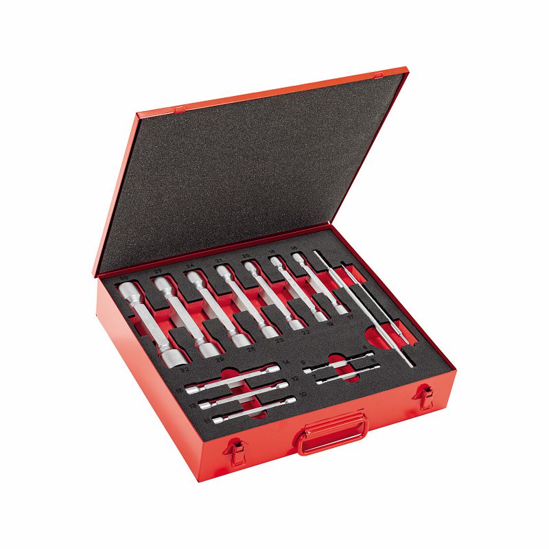 USAG (290 E/C14) Conjunto de 14 chaves de caixa tubulares