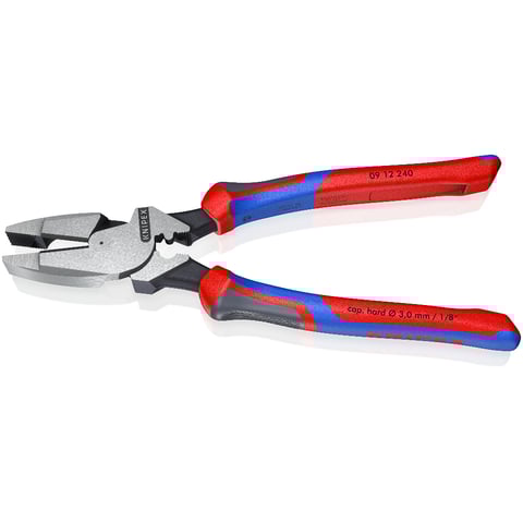 Alicate de eletricista Knipex (09 12 240) estilo americano