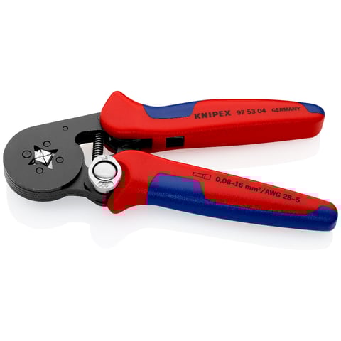Knipex (97 53 04) Self-Adjusting Crimping Pliers for wire ferrules With lateral access