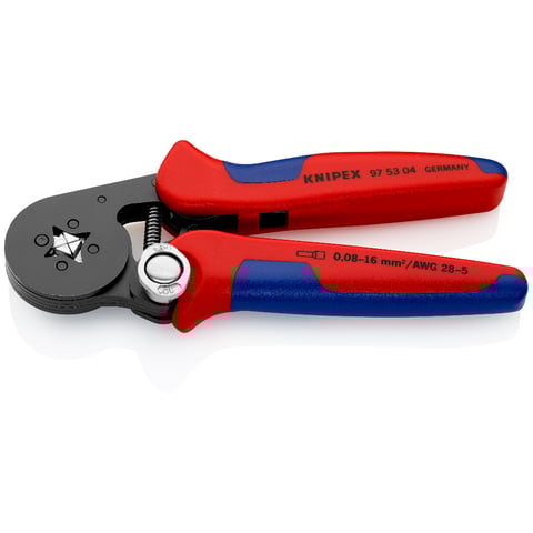 Knipex (97 53 04) Self-Adjusting Crimping Pliers for wire ferrules With lateral access