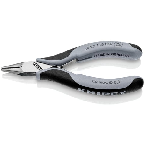 Knipex (64 22 115 ESD) Electronics End Cutting Nippers ESD