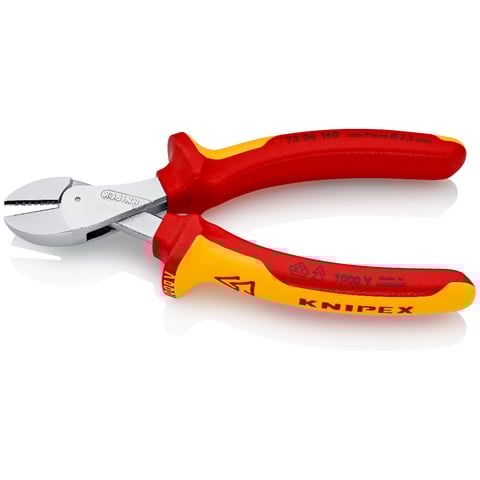 Knipex (73 06 160) X-Cut Compact Diagonal Cutter High lever transmission