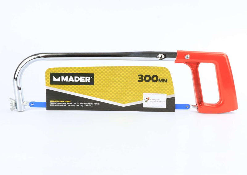 Metal Cut Hacksaw, Iron Handle, 300mm - MADER®