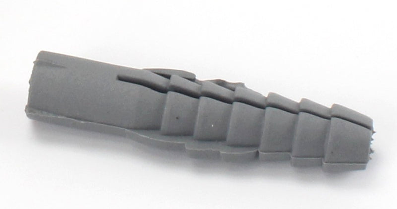 Plastic Wall Plug, 10mm, 50Un