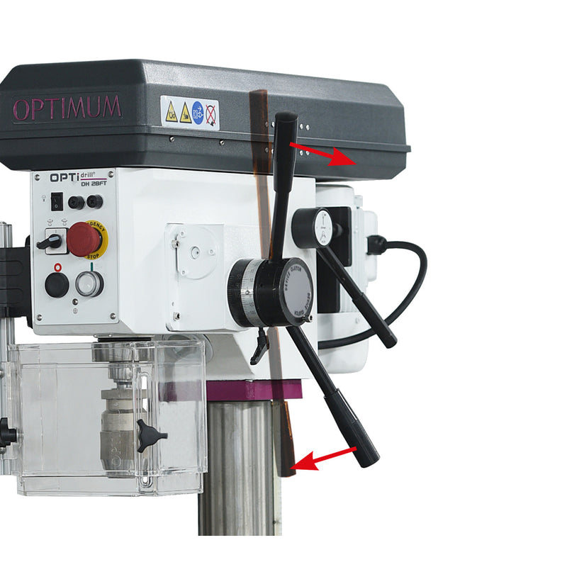 Berbequim de bancada Optimum (3020260) OPTIdrill DH 28 pés