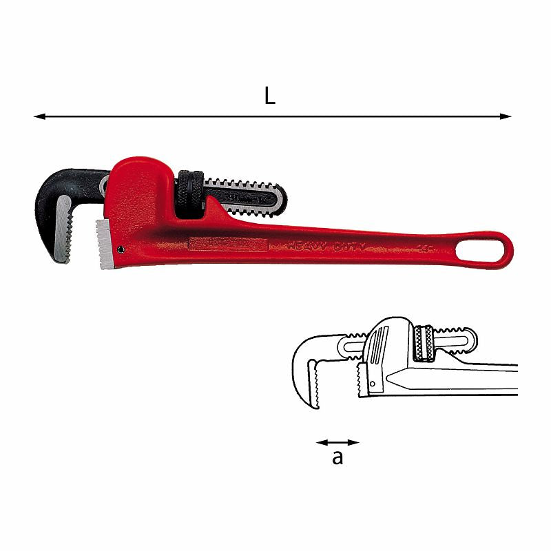 Chaves de tubo modelo USAG americanas (302 N)