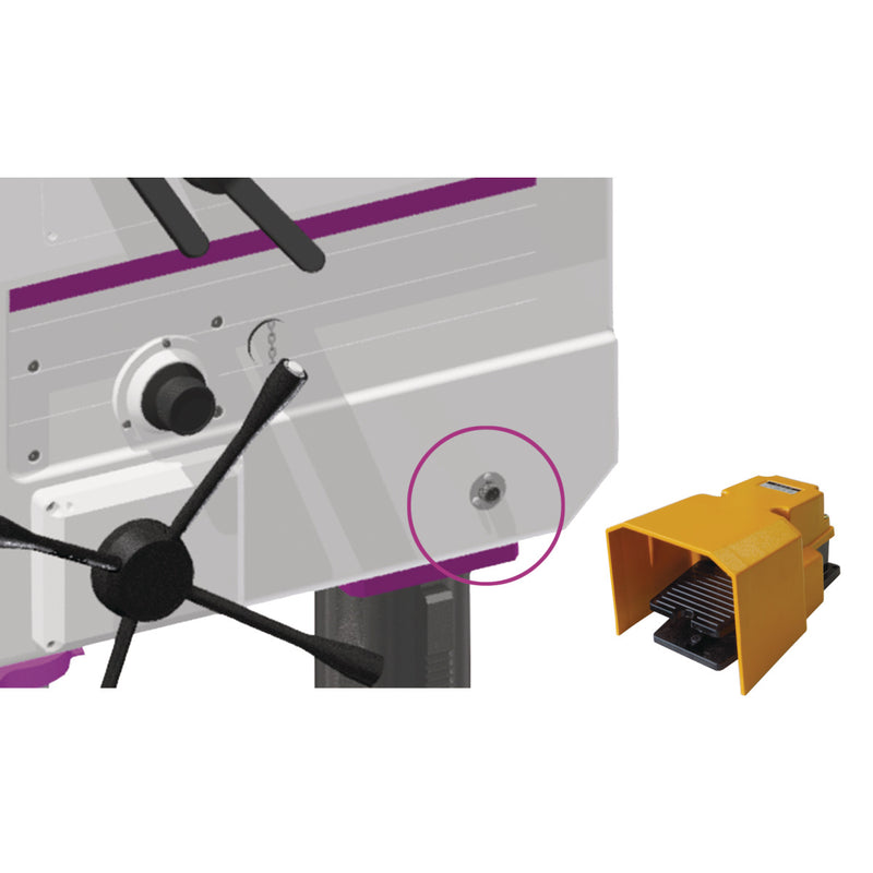 Optimum (3034268) Taladro de engranajes OPTIdrill DH 55V