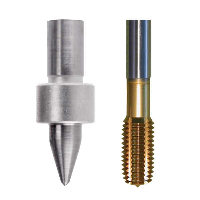 Optimum (3060024) Broca térmica + formador de rosca THERMDRILL Conjunto de ferramentas de rosca FORM M4 curto