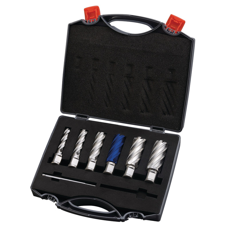 Conjunto de brocas de núcleo Optimum (3072010) HSS TiAlN 30