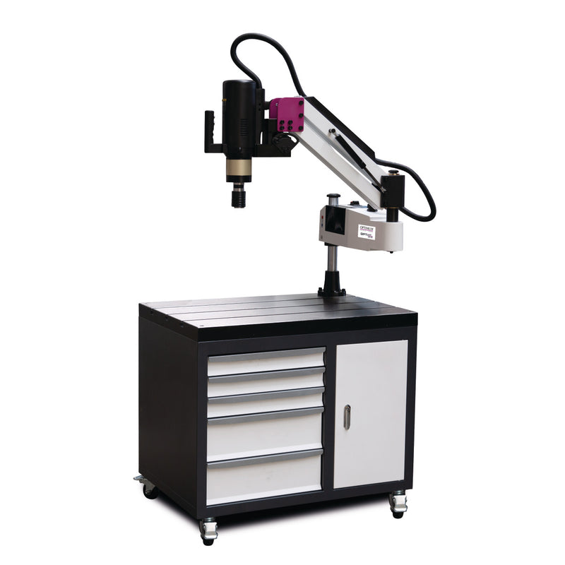 Máquina de roscagem servoelétrica Optimum (3081016) OPTIdrill DG 16