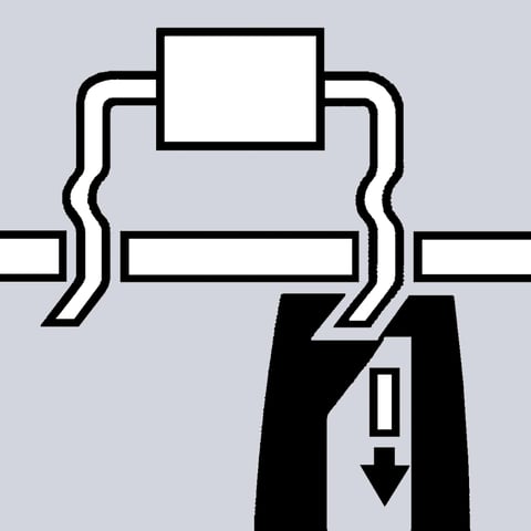 Knipex (36 22 125) Electronics Mounting Pliers