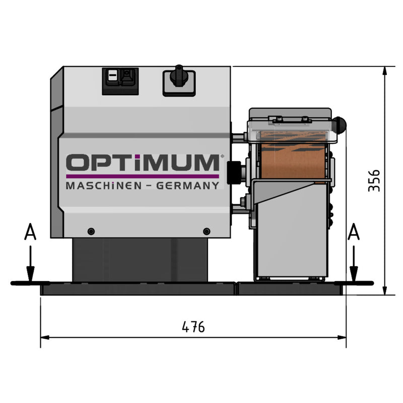 Retificadora universal Optimum (3101660) OPTIgrind GB 100S