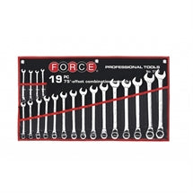 Conjunto de chaves de bocas/anéis 75º (6 &gt; 24) 19p C 5192