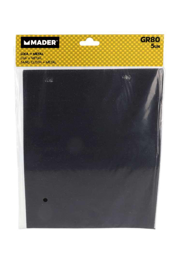 Lixa Metal, Gr80, 5un, 230x280