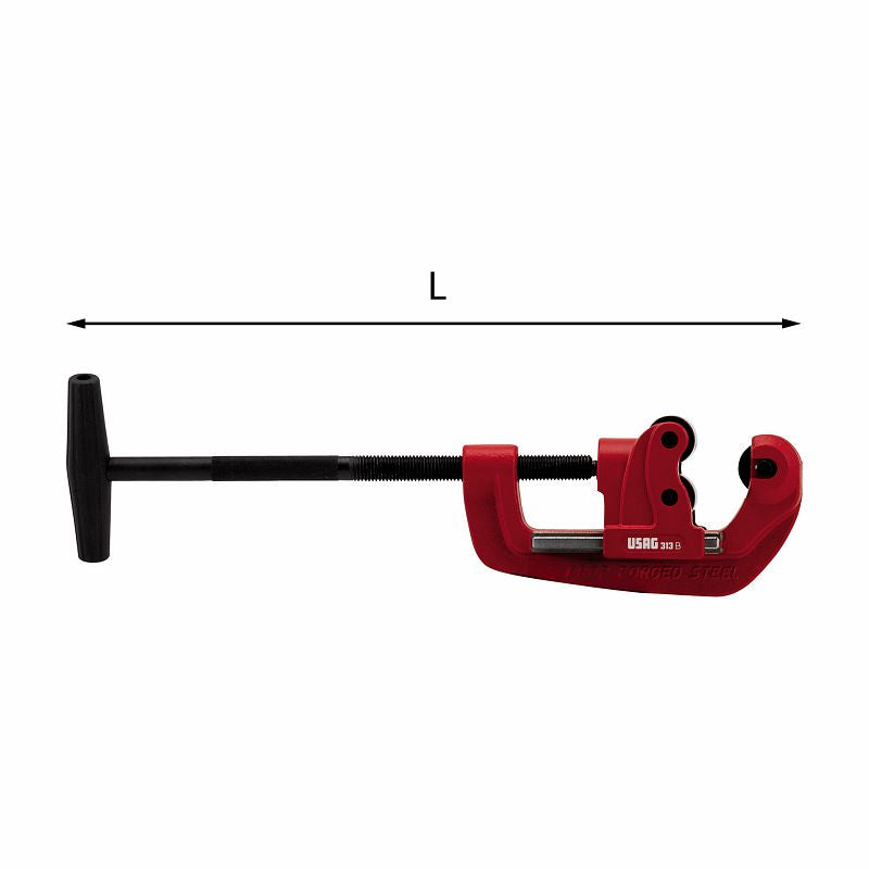 USAG (313 B) Cortador de tubos para tubos de aço e aço inoxidável