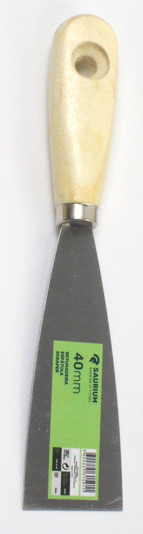 Scraper, Wood Handle, 40mm - SAURIUM®