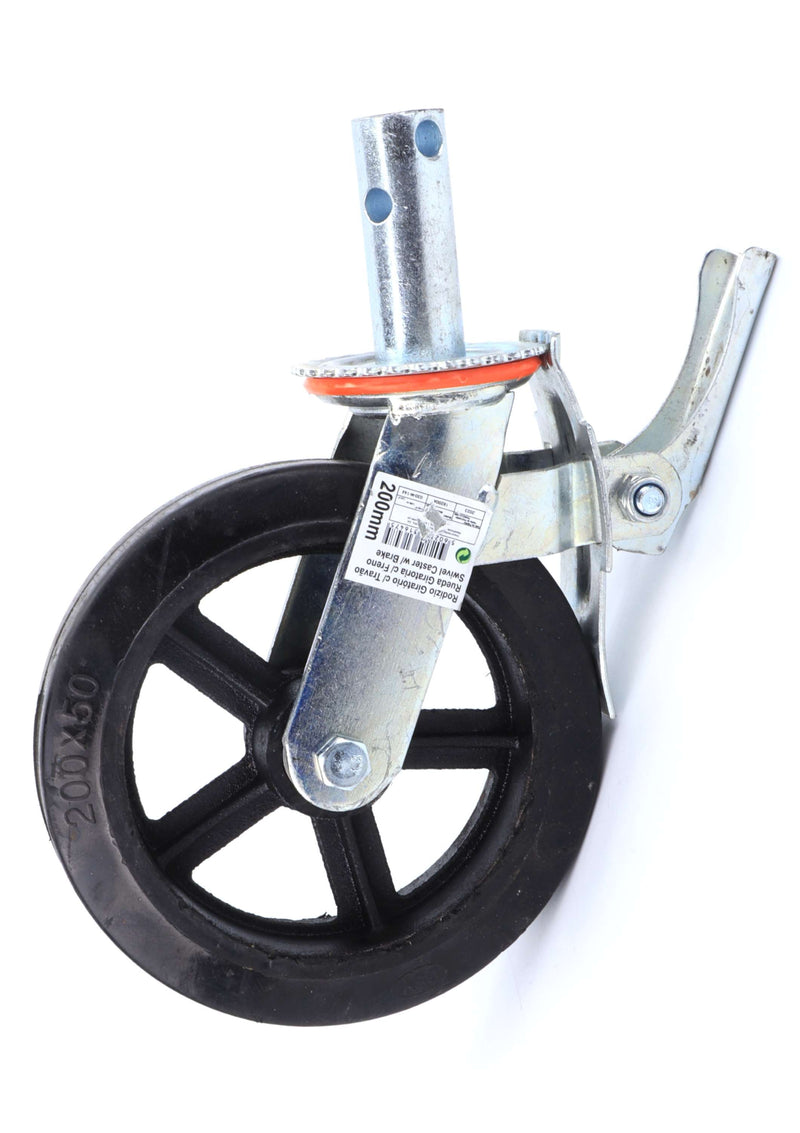 Rueda giratoria de 200 mm - MADER®