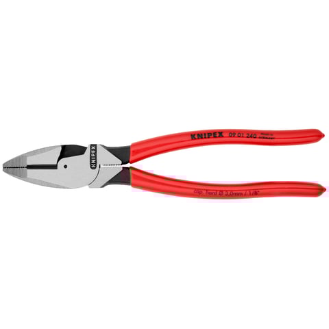 Alicate de eletricista Knipex (09 01 240) estilo americano